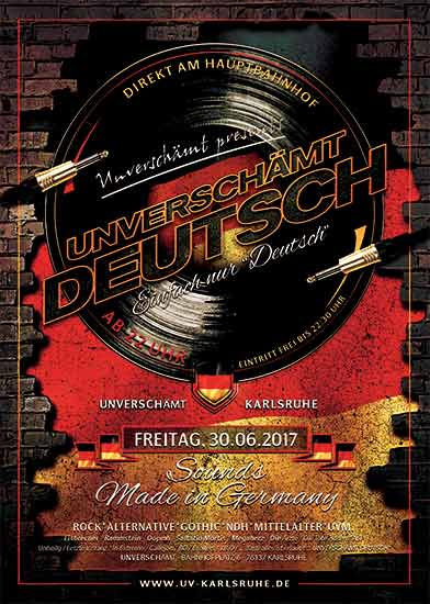 UNVERSCHÄMT Deutsch