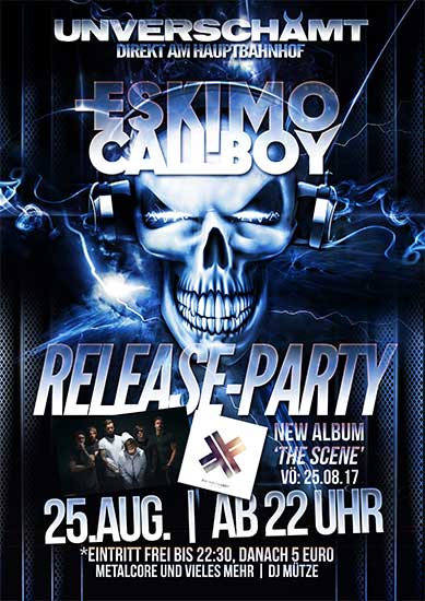 Eskimo Callboy Release Party