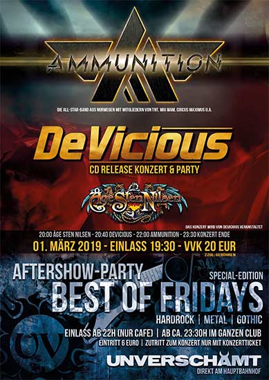 Ammunition-DeVicious-Åge Sten Nilsen in Konzert