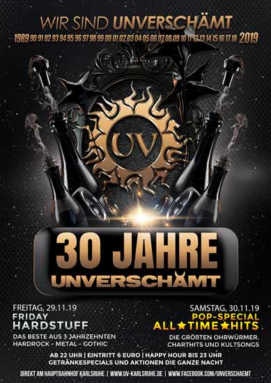 30 Jahre Unverschämt