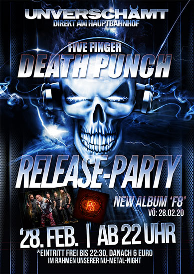 Release-Party: Five Finger Death Punch